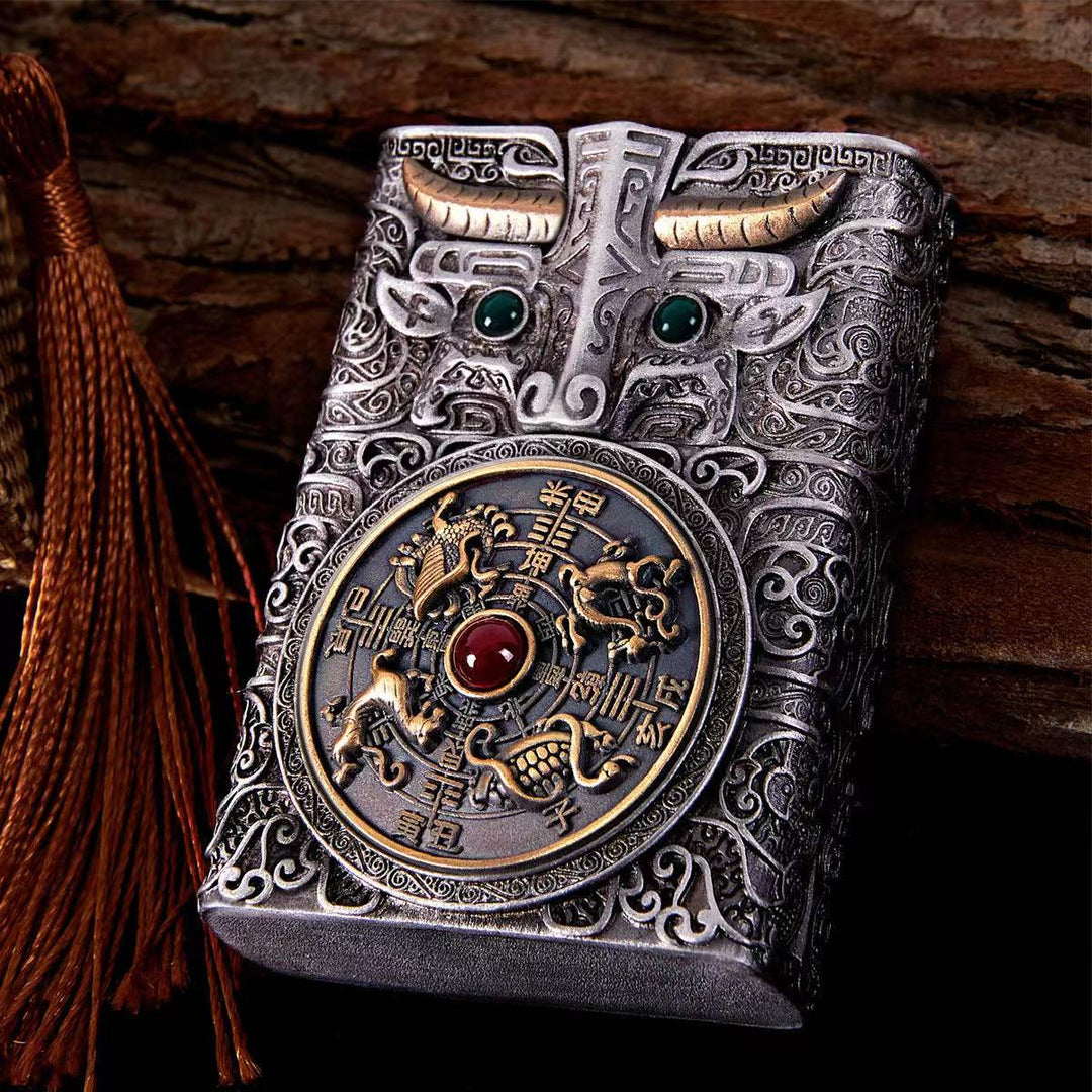 Heavy Armor Steel Spark Kerosene Lighter | Bowlift