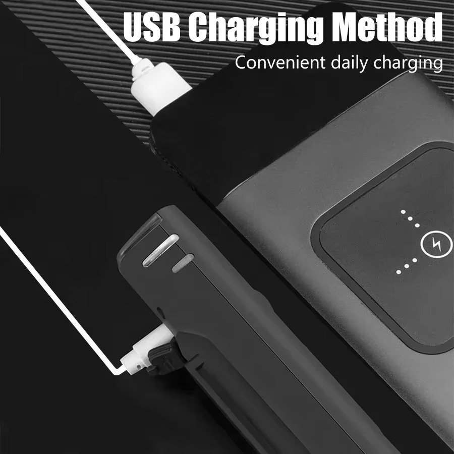 BowLift | USB Rechargeable Bike Front and Rear Light Set with LED Headlamp for Night Cycling