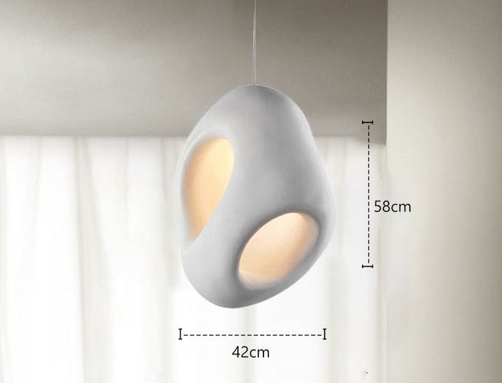 BowLift | Modern Creative LED Pendant Lamp Wabi Sabi