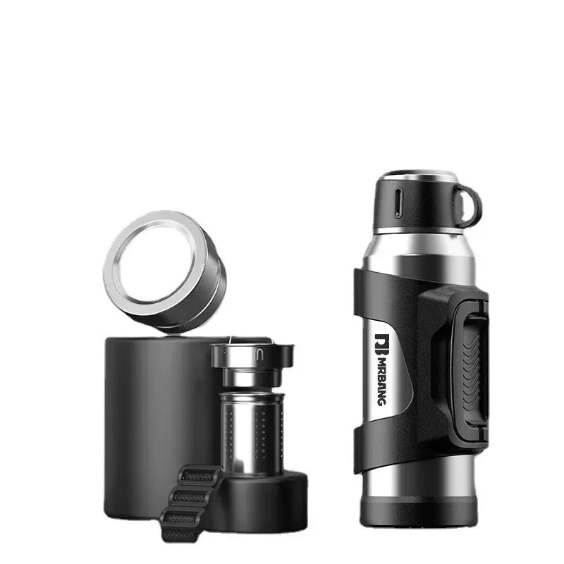 Stainless Steel Heavy Duty Travel Hiking Thermos | Bowlift