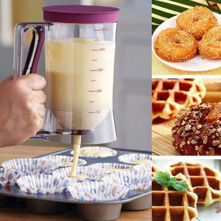 BowLift | Effortlessly pour batter for cupcakes and pancakes!