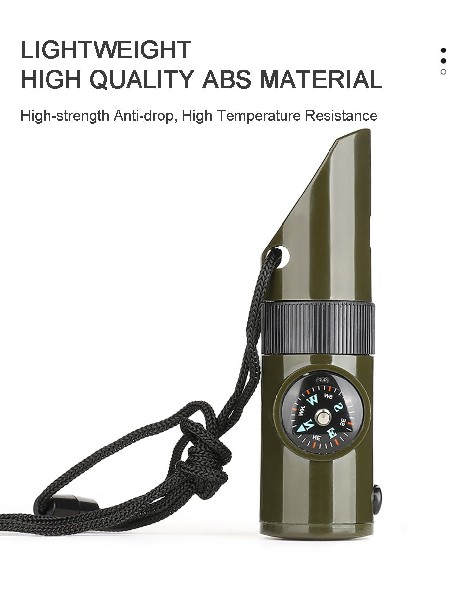 7in1 Portable Survival Outdoor Camping Tool | Bowlift