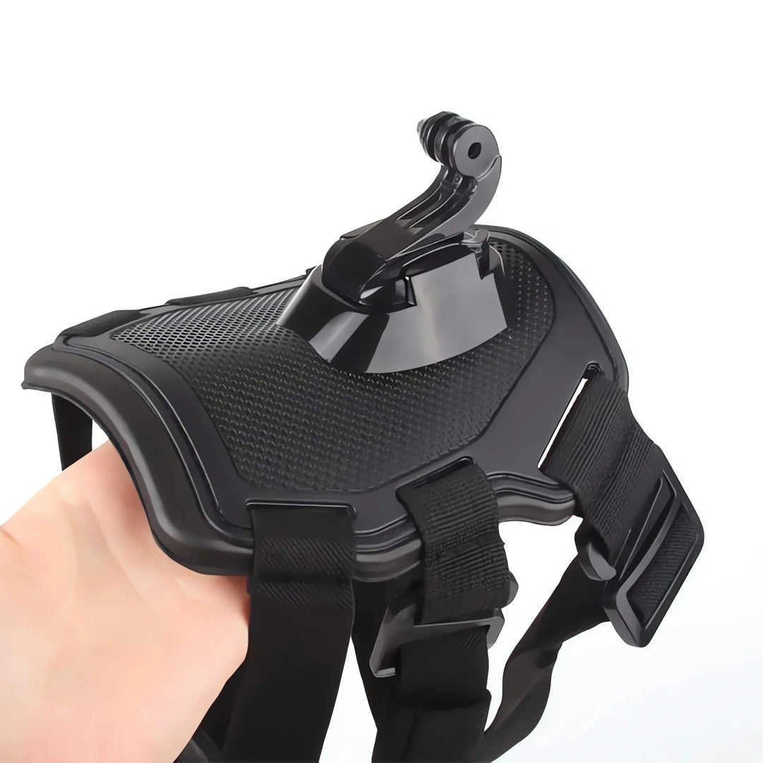 Action-Cam Dog Harness with 360° Perspective Bowlift
