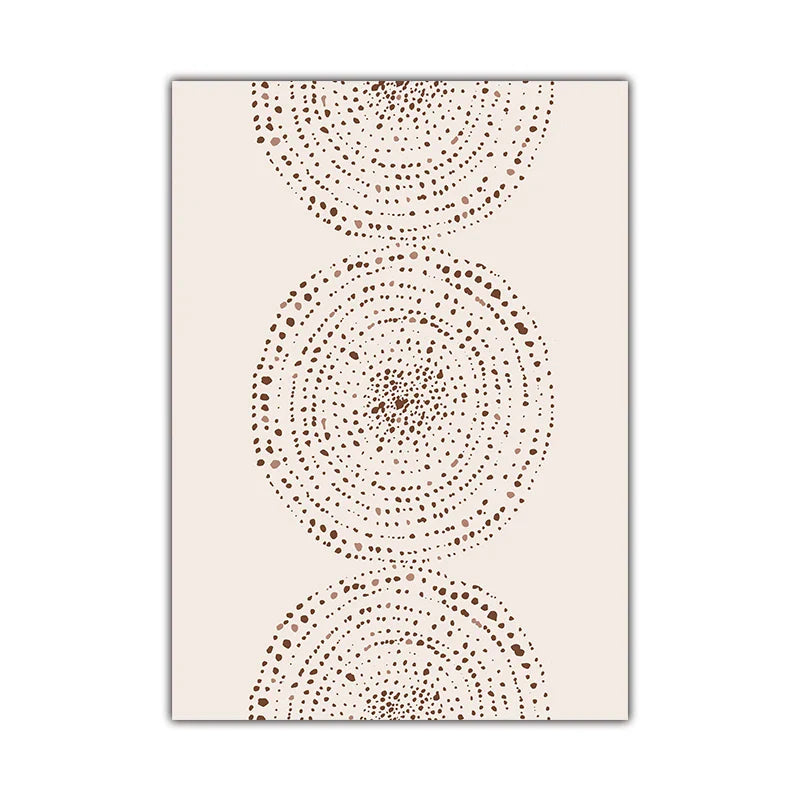 Minimalist Abstract Celestial Geometry Wall Art Fine Art Canvas Prints Sun Moon Posters Pictures For Living Room Bedroom Art Decor | Bowlift