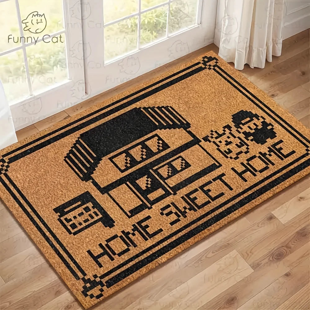 BowLift | Lightweight Washable Doormat Welcome Mat Carpet Bedroom Living Room