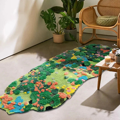 Moss Tufting Bathroom Mat | Bowlift