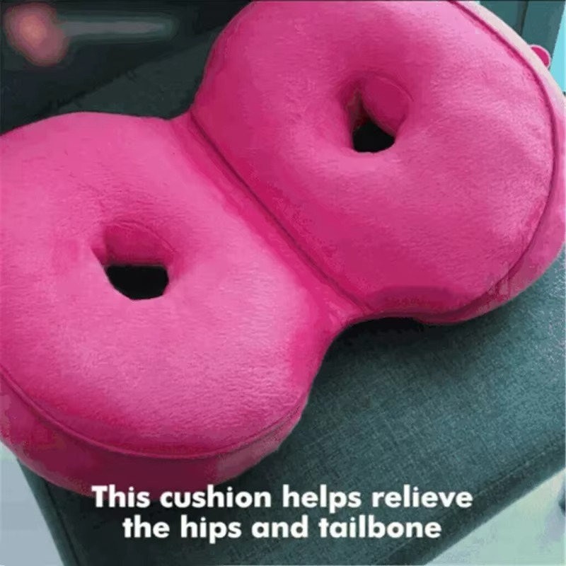 BowLift | Dual Comfort Orthopedic Seat Cushion for Tailbone and Pelvic Support