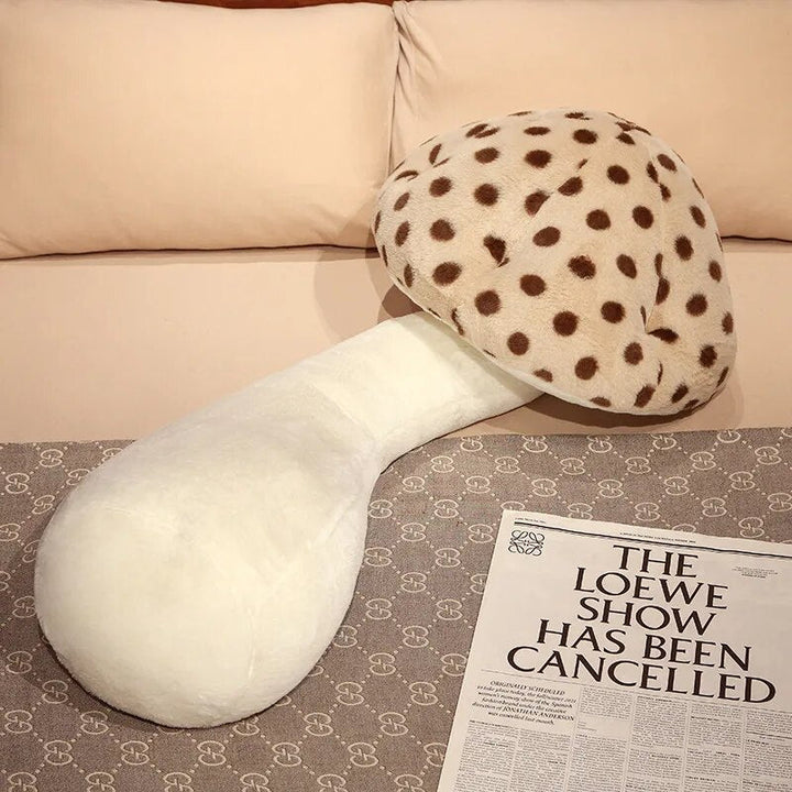 Soft Mushroom Plush Cushion