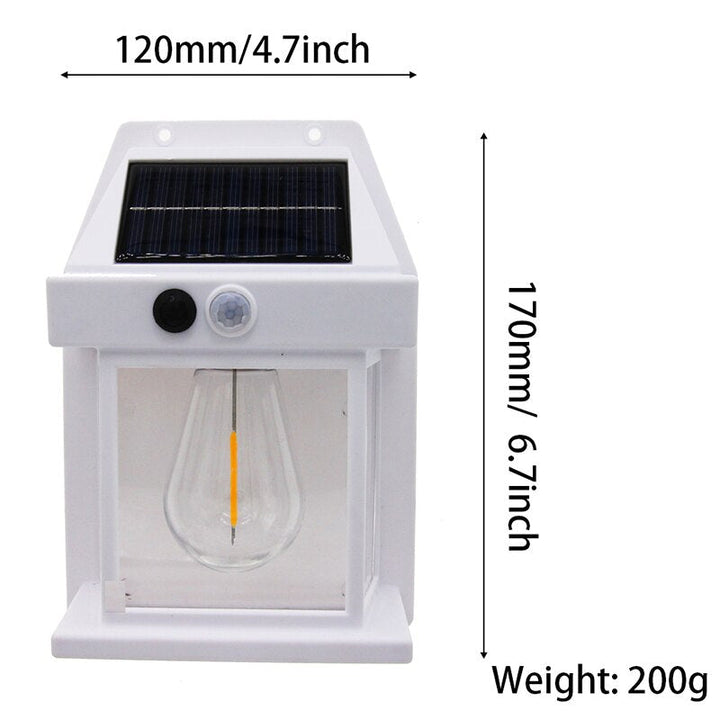 Solar LED Smart Energy Wall Lamp | Bowlift