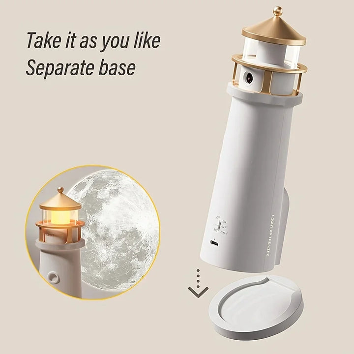 Moon Harbor Lighthouse Night Lamp | Bowlift