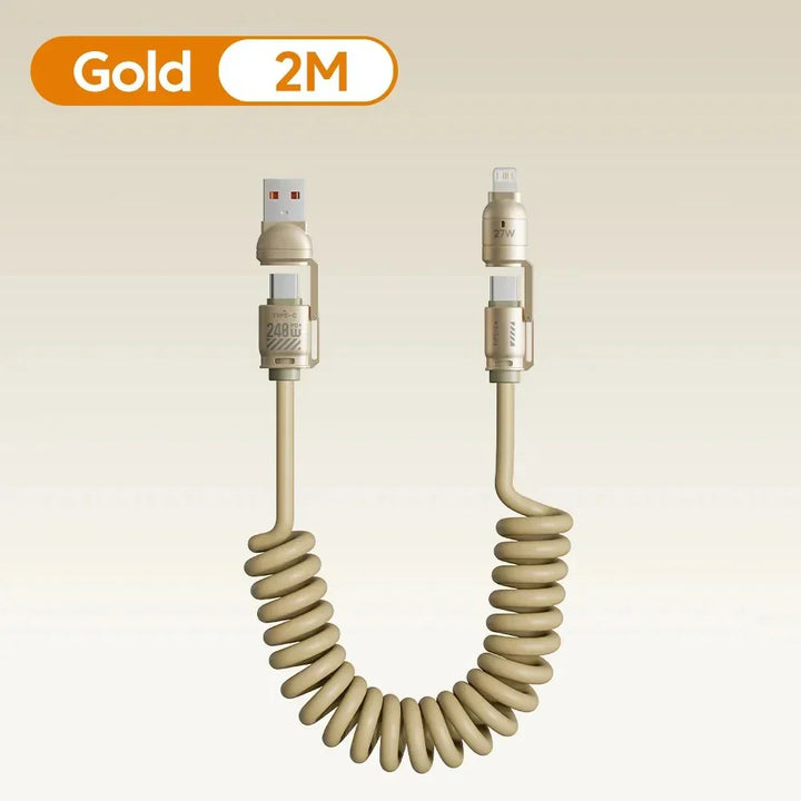 BowLift | 4in1 Extendable Universal Fast Charging Data Cable