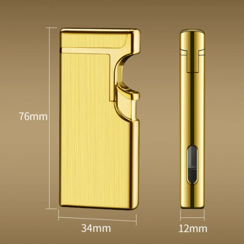 Metal Double Fire Jet Butane Lighter | Bowlift