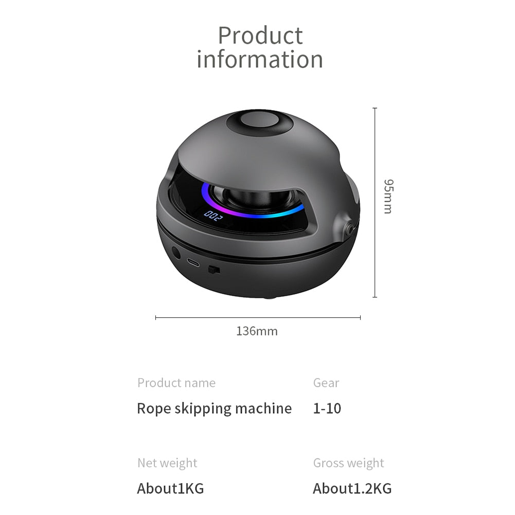 BowLift | Smart Automatic Skipping Rope Digital Counter