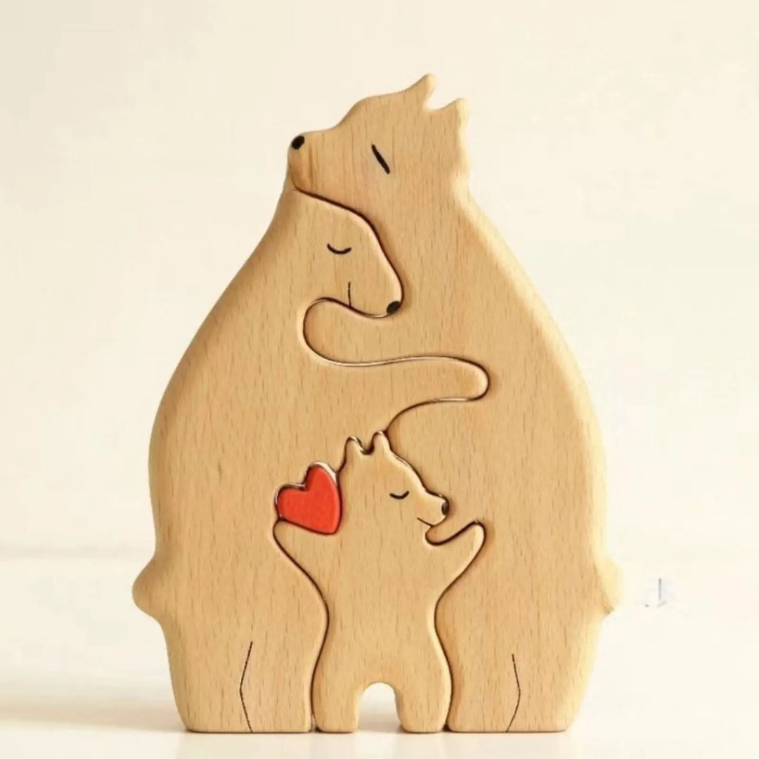 Loving Bears Interlocking Puzzle Decor | Bowlift