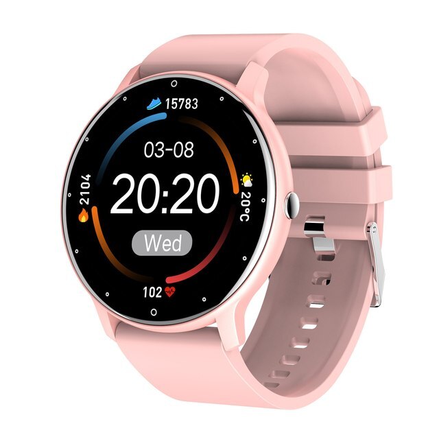 BowLift | PulseTrack Slim Smartwatch – Waterproof, Health Monitoring & Full-Touchscreen