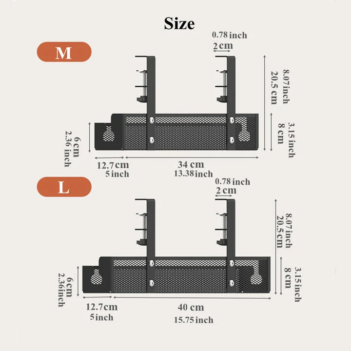 Cable management under the desk | Bowlift