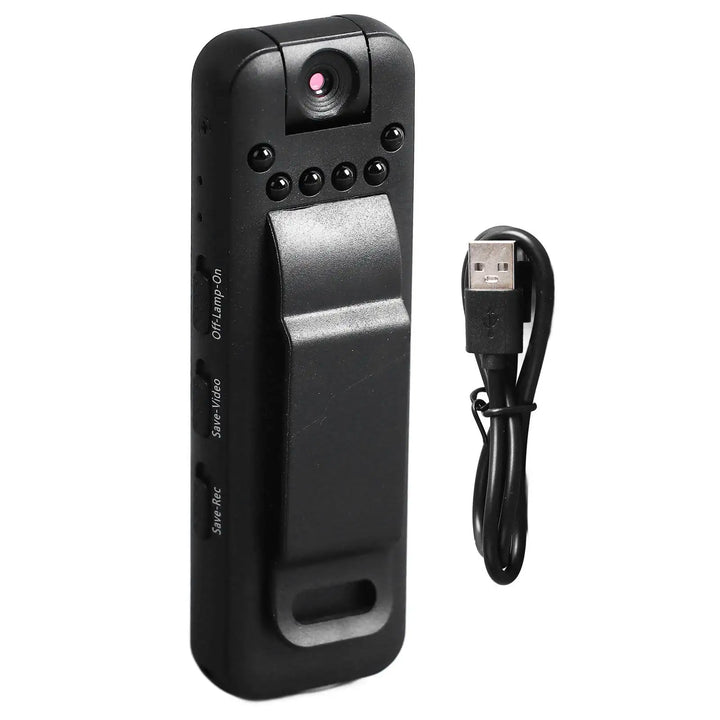 Pocket Spy Mini Clip-On Video Recorder Camera | Bowlift