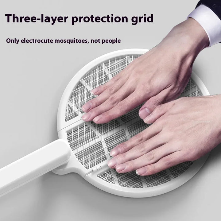 Foldable Automatic Lamp Mosquito Zapper Racket | Bowlift