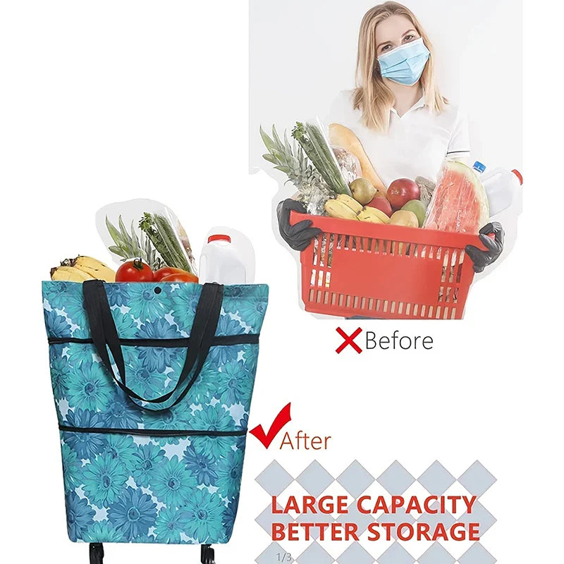 BowLift | Foldable Shopping Trolley Bag