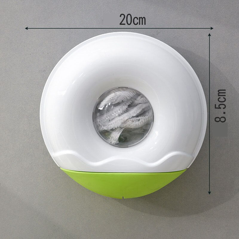 Self-Adhesive Plastic Bag Storage Dispenser | Bowlift