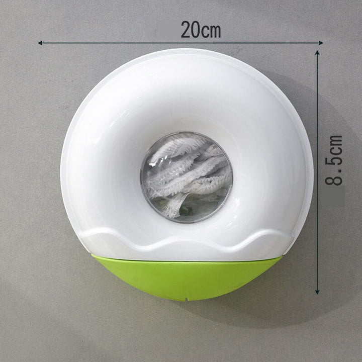 Self-Adhesive Plastic Bag Storage Dispenser | Bowlift
