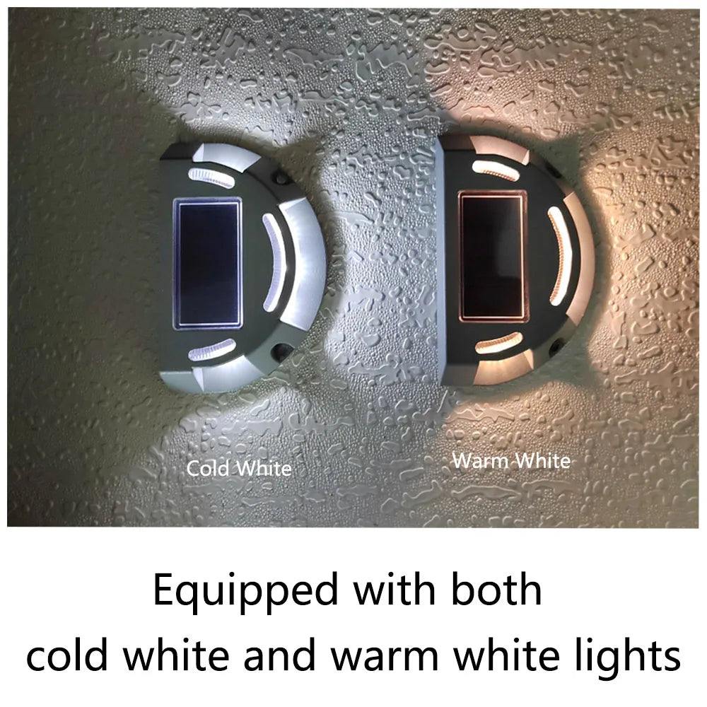 BowLift | Lumivance Solar-Step Light 2-in-1 | Warm White & Cool White | Waterproof IP65 | For Outdoors, Steps, Pathways & Driveway