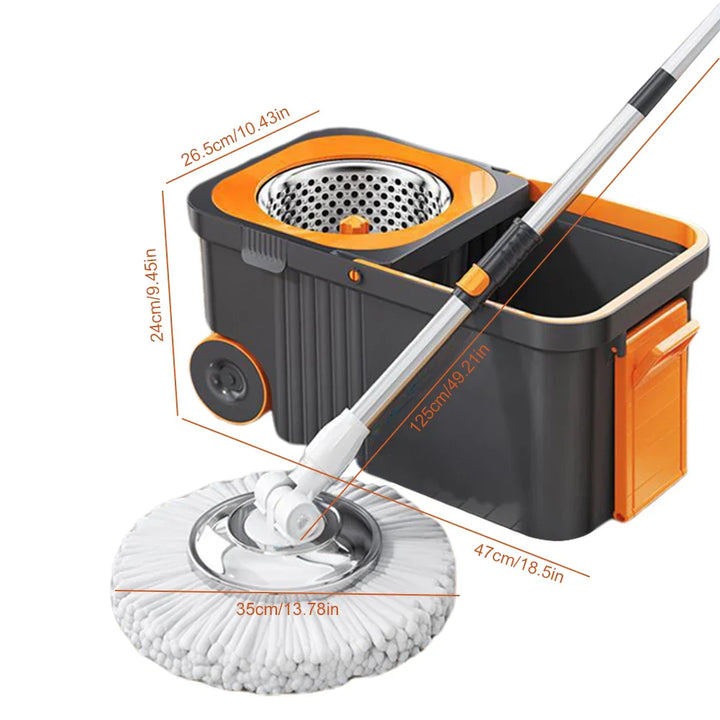 BowLift | Ultra Dry Turbo Clean Microfiber Easy Cleaner Mop