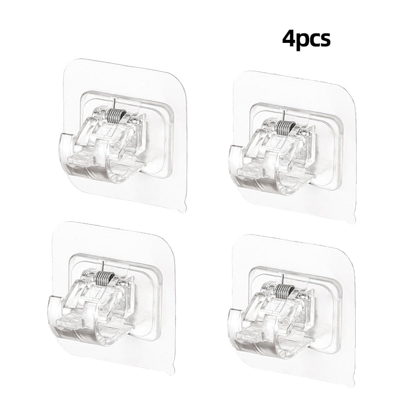 Self Adhesive Curtain Rod Holder | Bowlift
