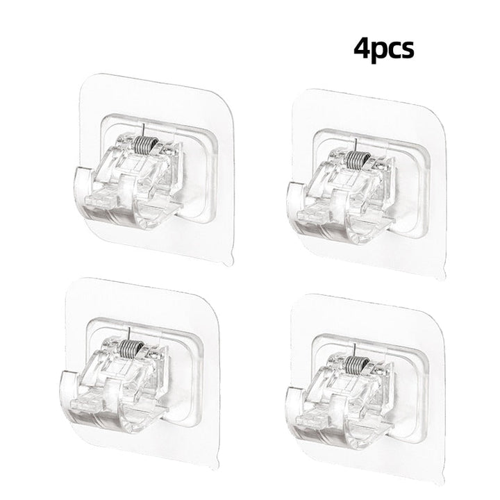 Self Adhesive Curtain Rod Holder | Bowlift