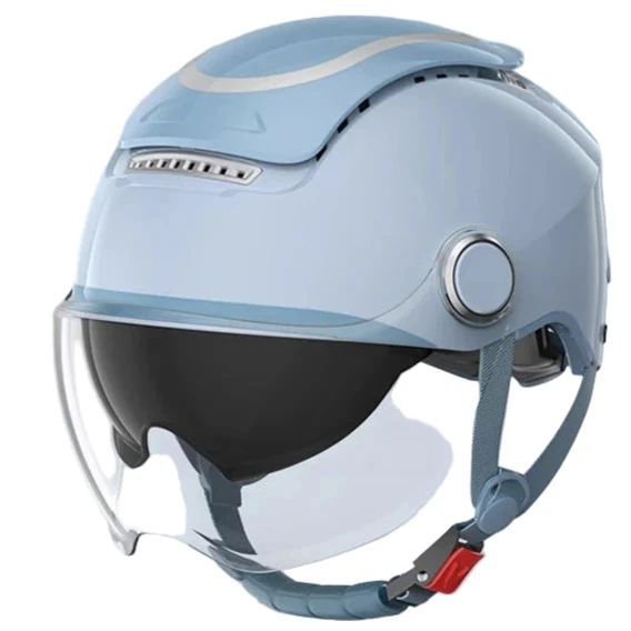 BowLift | Open Face Motorcycle Helmet with Dual Lenses & Breathable Summer Design – RiderMax