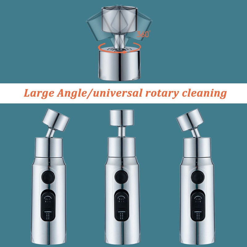 BowLift | 3-Mode Anti-Splash Faucet Adapter