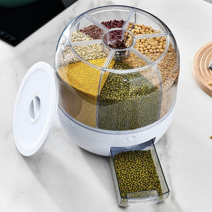 BowLift | Rotating Grain Organizing Food Dispenser