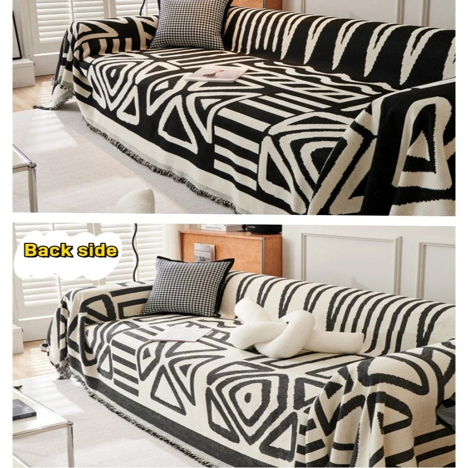 BowLift | Sofa Towel With Tassels