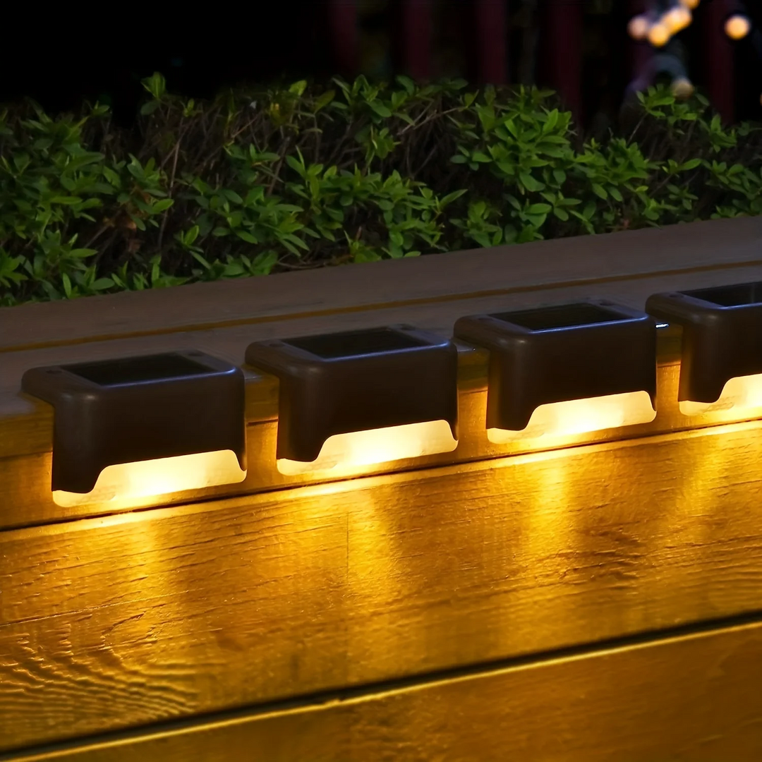 BowLift | Outdoor Solar Fence Lights LED Wall Mounted