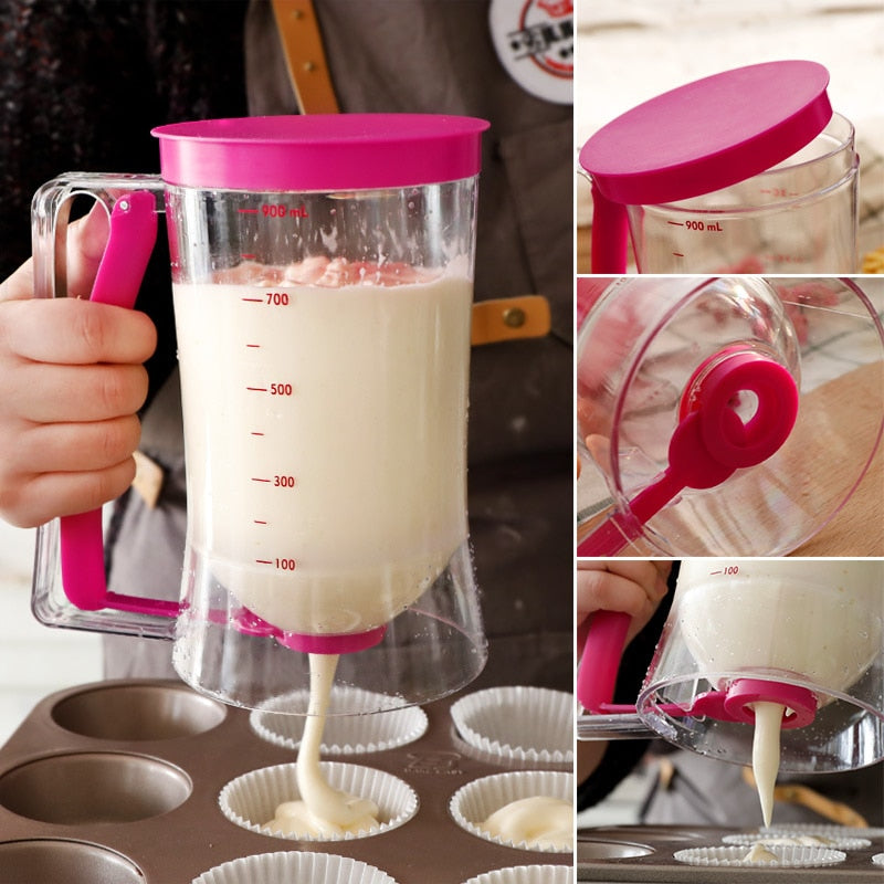 BowLift | Handy Batter Dispenser | Pancakes & Cupcakes in no time