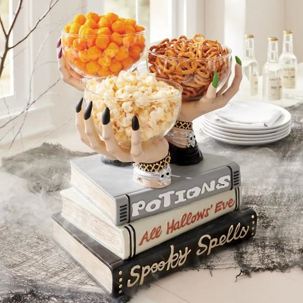 BowLift | Witch Hand Vintage Resin Party Snack Holder
