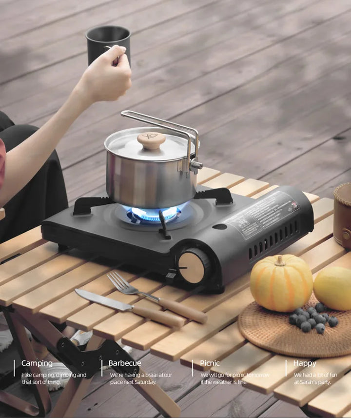 Camp Cuisine Mini Portable Gas Stove | Bowlift