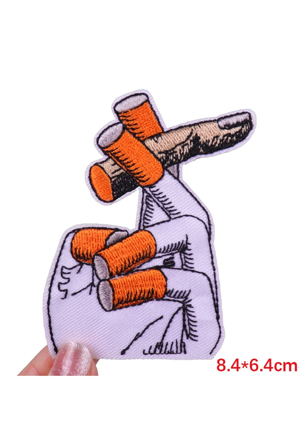 Ghost Style Embroidered Patch | Bowlift