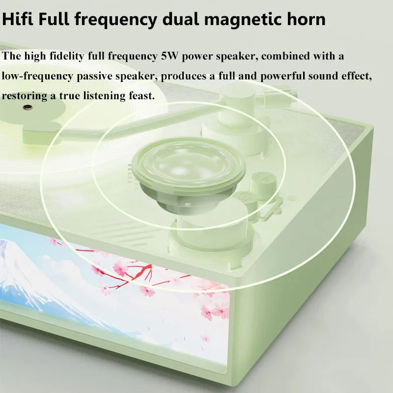 Vintage Design & LED Mood Lighting Wireless Aromatherapy Speaker | Bowlift
