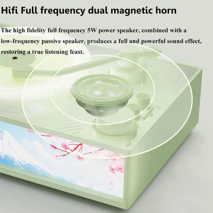 Vintage Design & LED Mood Lighting Wireless Aromatherapy Speaker | Bowlift