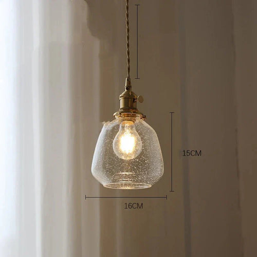 BowLift | NostalgiaLuxe - Elegant vintage glass lamp - Sophisticated ambiance guaranteed