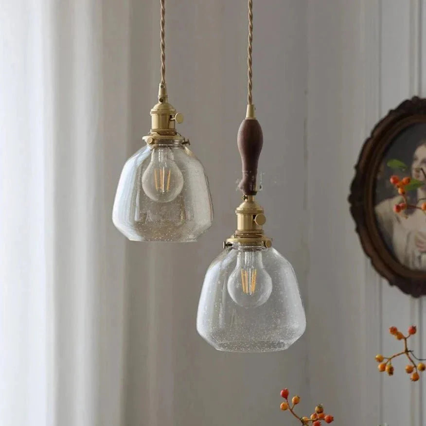 BowLift | NostalgiaLuxe - Elegant vintage glass lamp - Sophisticated ambiance guaranteed