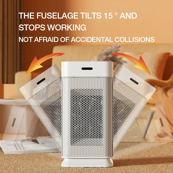 BowLift | Wearable Ceramic Electric Heater with PTC and Night Light