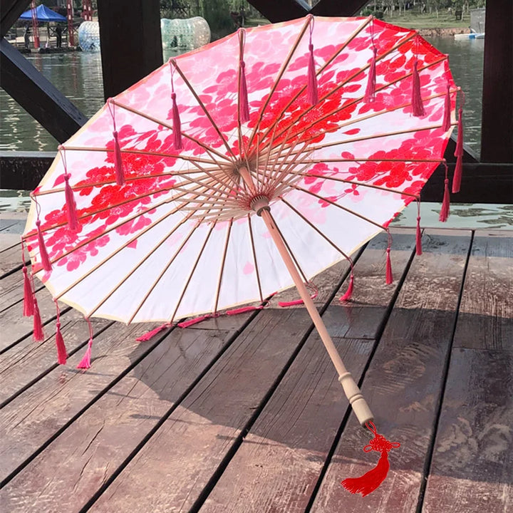 Bamboo Handmade Vintage Paper Umbrella | Bowlift