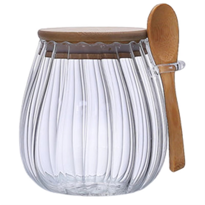 BowLift | Premium Glass Airtight Canister with Sealed Lid for Kitchen Storage