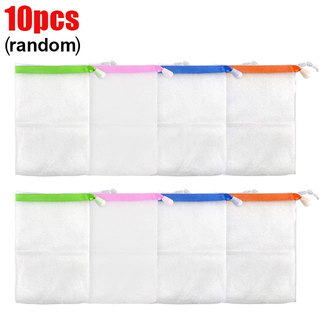 BowLift | 10Pcs Hangable Soap Organizer Mesh Bag