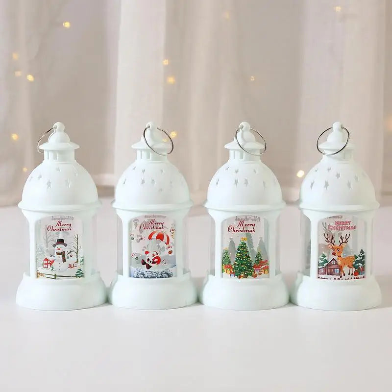 BowLift | SantaGlow - LED lanterns with Santa Claus motif for a festive and cozy Christmas atmosphere