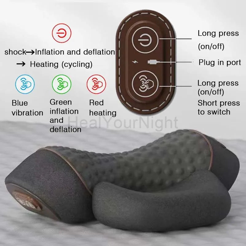 BowLift | Hot Compression Vibrating Massage Pillow