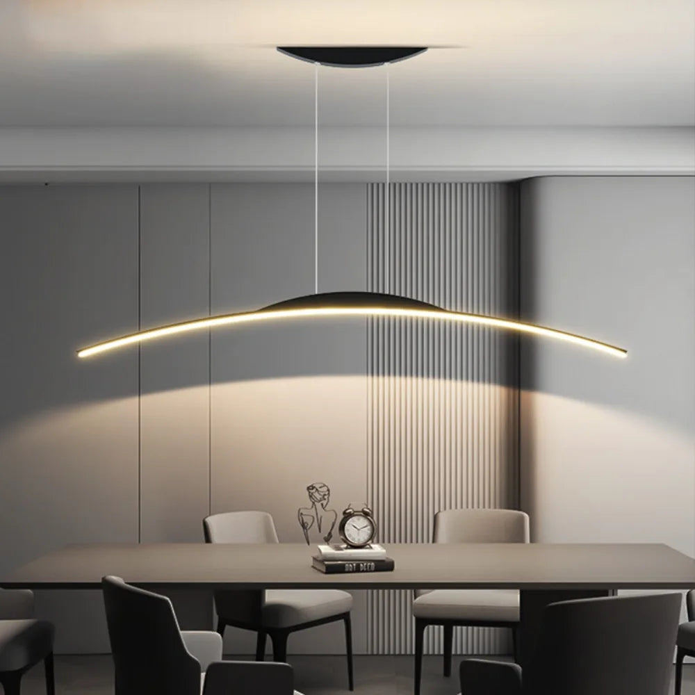 BowLift | Modern LED Pendant Light for Dining Room, Kitchen and Living Room