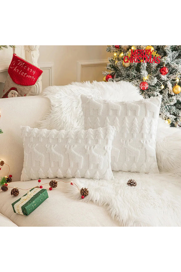 Plush Christmas pillowcase | Bowlift